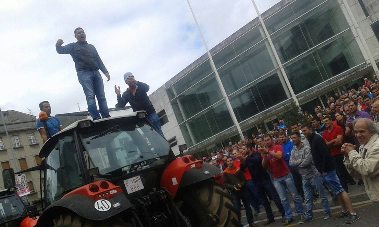 Foto de archivo de las protestas de 2015