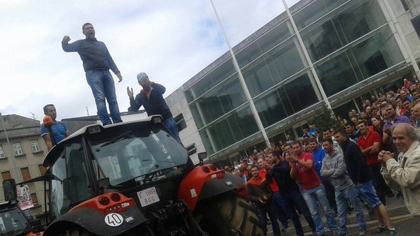 Foto de archivo de las protestas de 2015