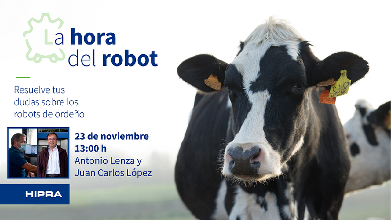 El equipo de DeLaval intervendrá en la sexta emisión de La hora del Robot de Hipra