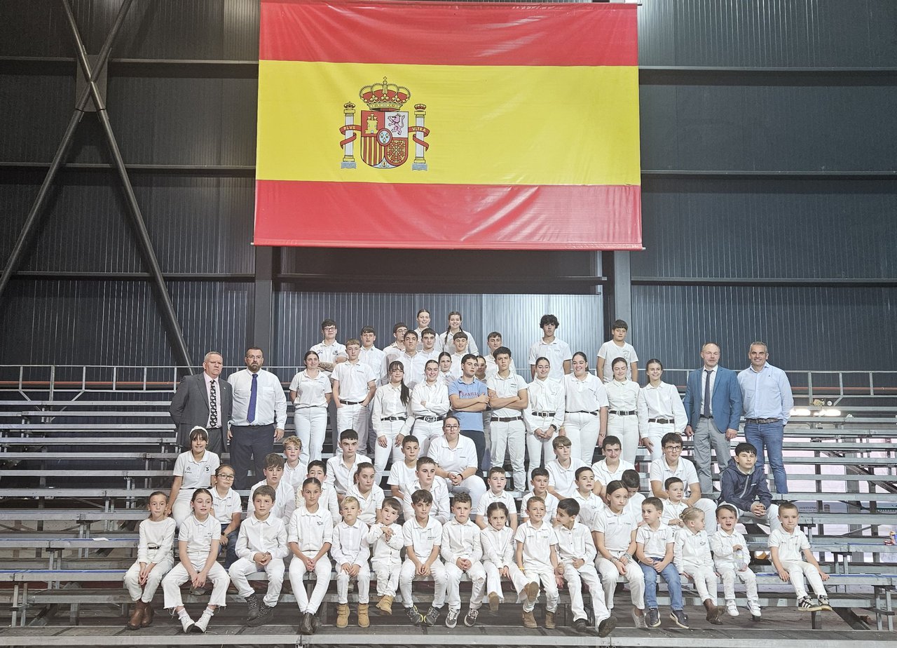 Xabi Montes y Andrea Otero, ganadores del XXIV Campeonato Nacional de Manejadores