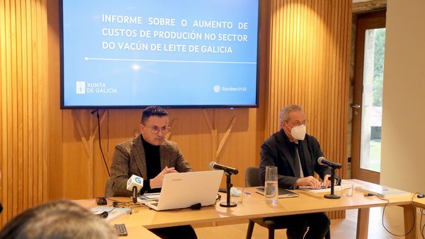 Los costes de producción de los ganaderos de leche en Galicia suben 4 céntimos por litro en 2021