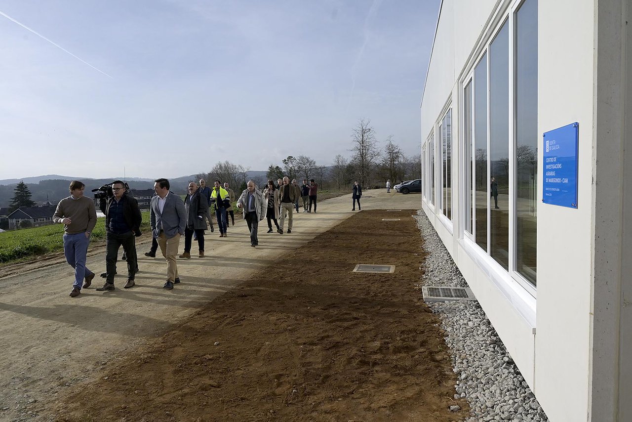 Rematada a construción do novo banco de xermoplasma do CIAM