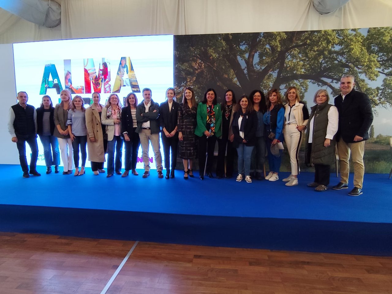 A iniciativa da Xunta de Galicia, Alma Rural, puxo en valor hoxe as mulleres que viven e traballan no medio rural