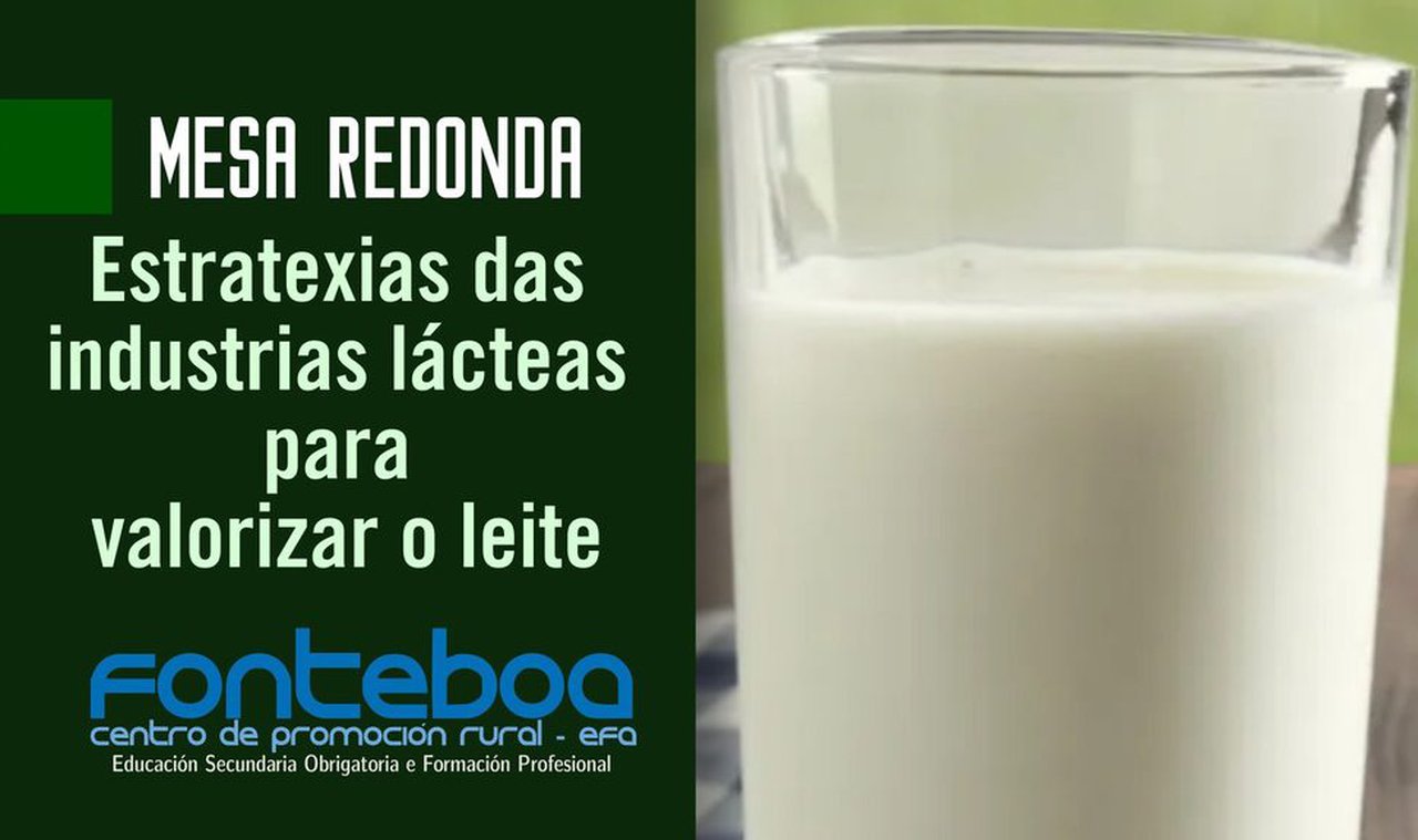 Mesa redonda sobre las estrategias de las industrias para revalorizar la leche en Fonteboa
