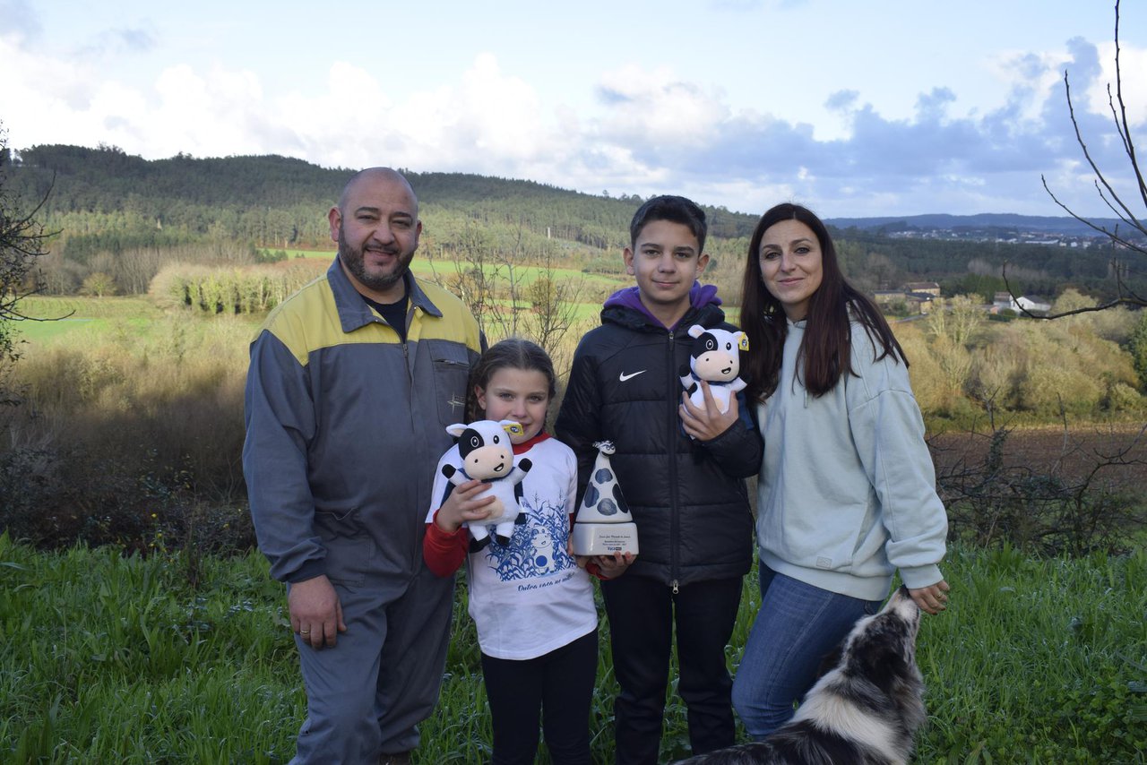 Finca San Mamede recibe el premio del concurso "Outra Vaca no Millo" 2025