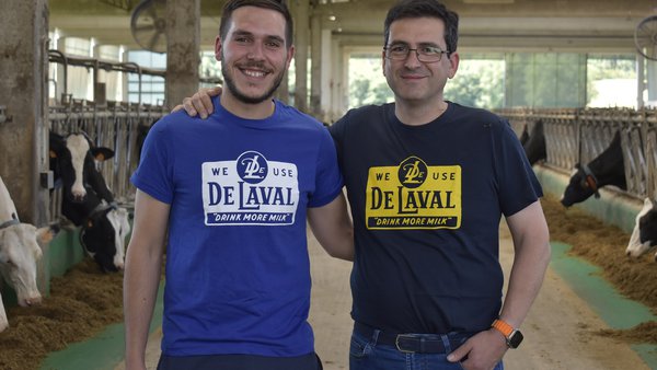 Tres xeracións crecendo con DeLaval