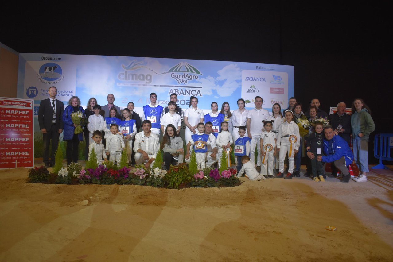 O premio a mellor manexador en GandAgro 2023 foi para Llorenç Bosch