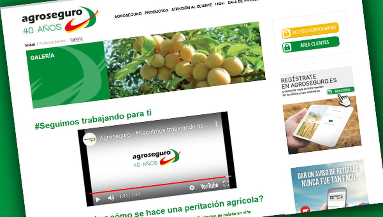 Agroseguro lanza un vídeo corporativo de agradecemento aos agricultores e gandeiros