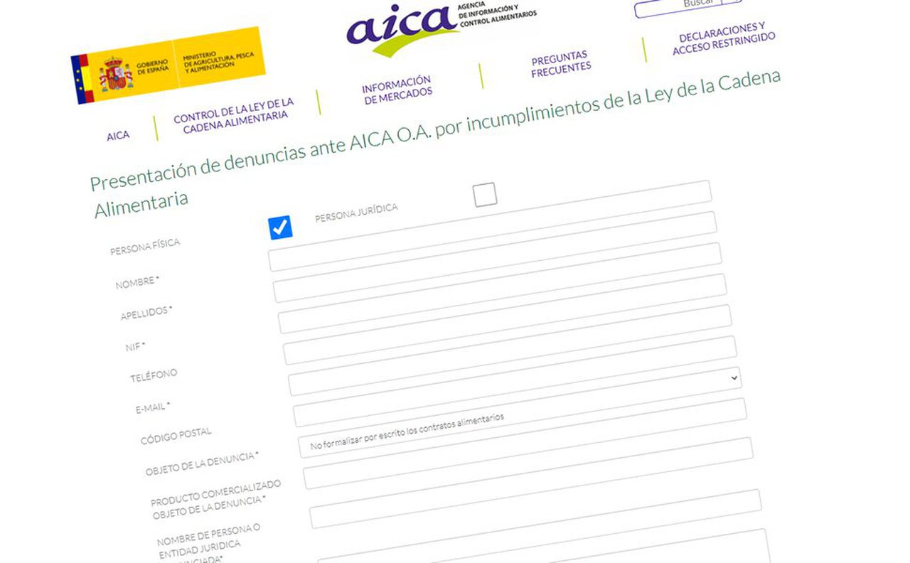 ¿Sabes cómo puedes denunciar el incumplimiento de la Ley de la Cadena?