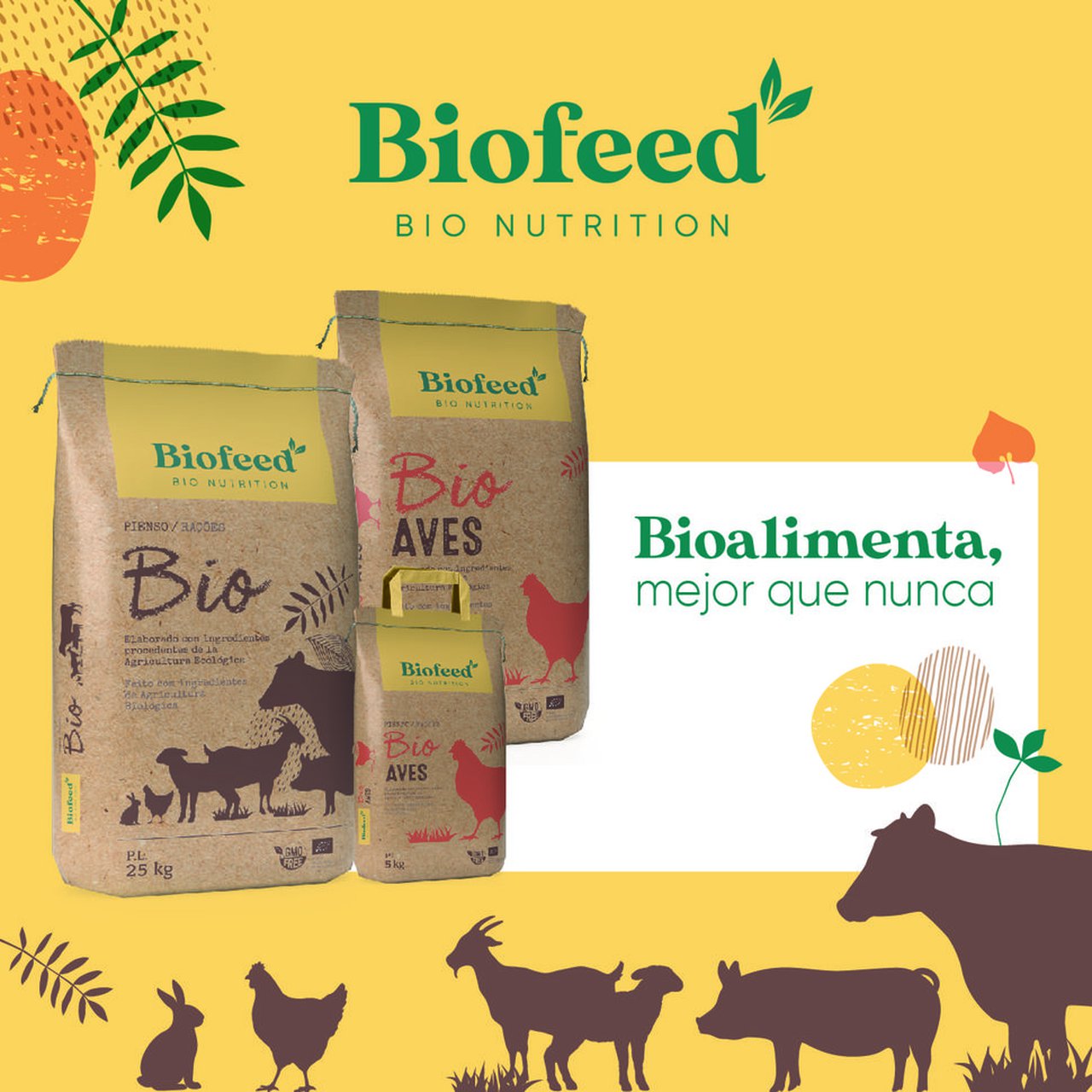 Nace Biofeed: alimentación ecolóxica coa confianza de Nanta