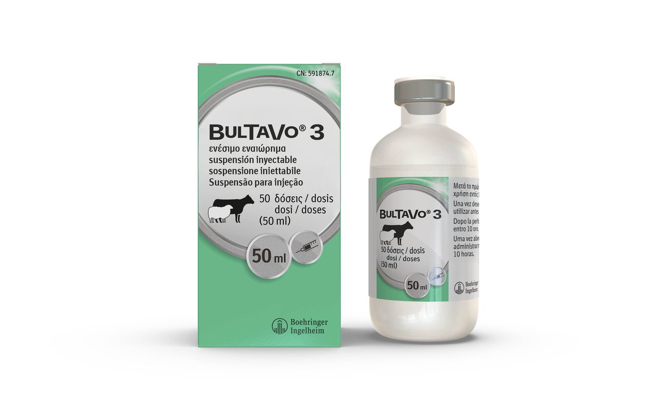 Boehringer Ingelheim obtén a autorización para a comercialización de BULTAVO 3® fronte ao serotipo 3 da lingua azul para ovino e vacún