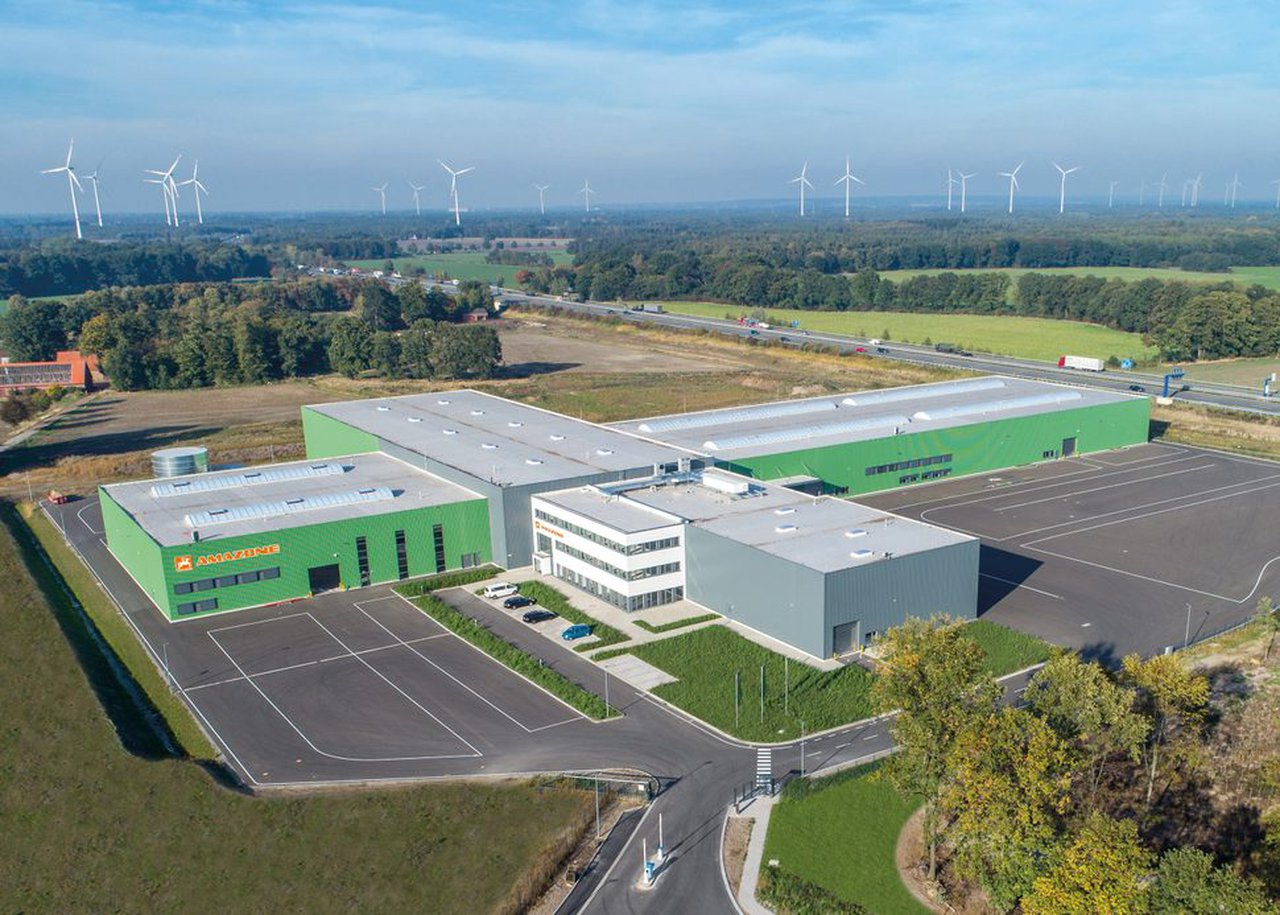 Amazone inaugura a súa nova fábrica en Bramsche