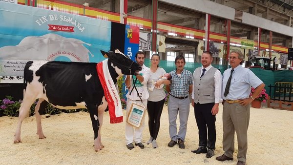 Gloria Brady Albis, novilla gran campeona de Cantabria
