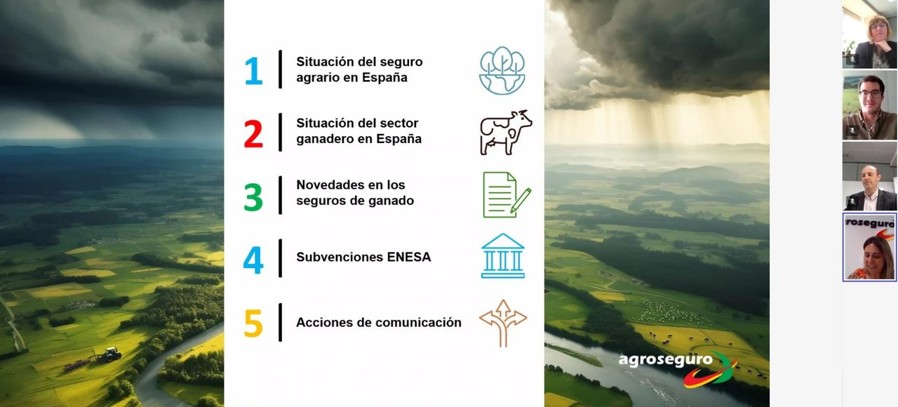 Agroseguro presenta o Plan 2024 de seguros pecuarios