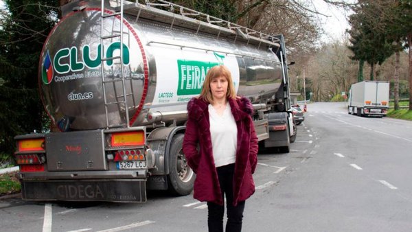 A presidenta de Mulleres de Seu de CLUN, Carmen Rodríguez, premio Muller Agro 2020