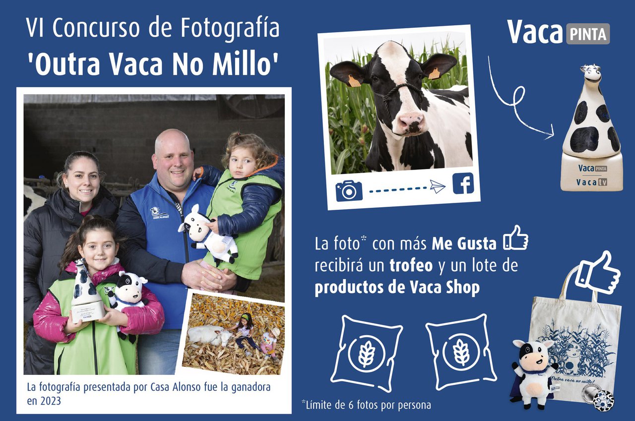 VI Concurso de Fotografía 'Outra Vaca No Millo'