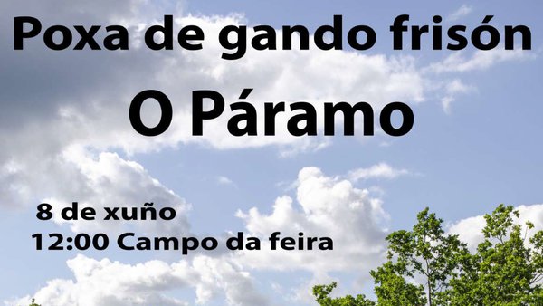 Xa dispoñible o libro da poxa do Páramo que terá lugar este vindeiro sábado