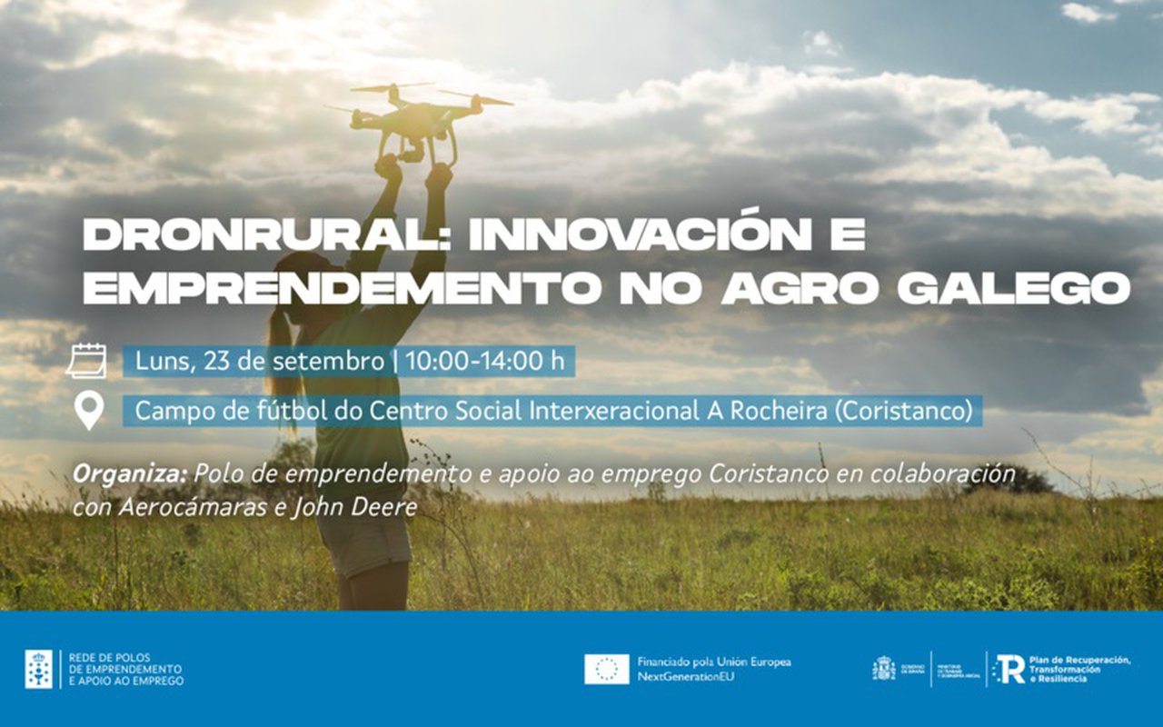 Jornada sobre innovación y emprendimiento en el agro gallego en Coristanco