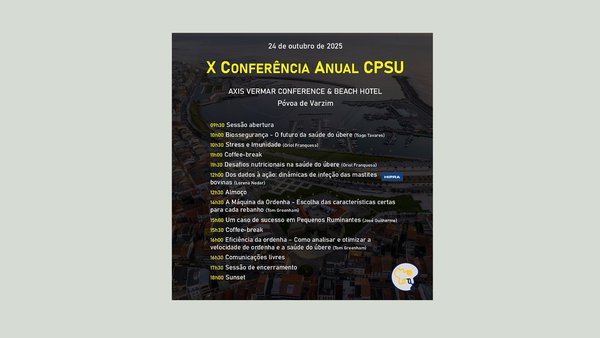 La X conferencia anual del CPSU tendrá lugar el 24 de octubre en Póvoa de Varzim