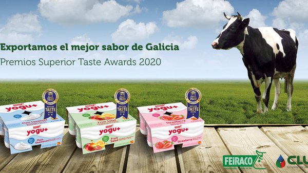 Feiraco Yogu+ logra cinco estrelas nos premios Superior Taste Awards