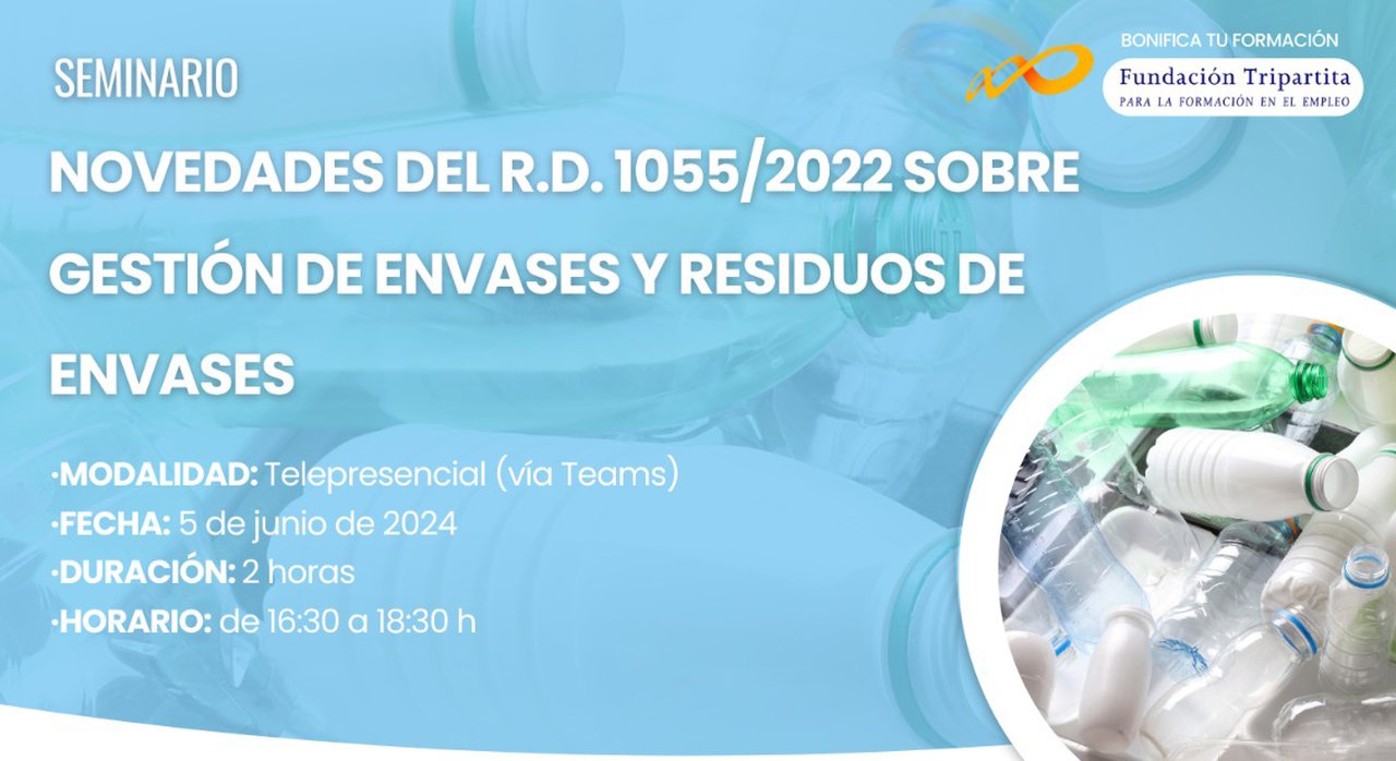 Novo seminario de Eilza sobre as novidades na xestión e residuos de envases