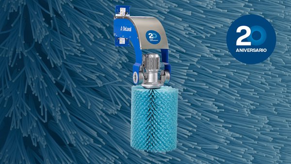 Edición especial do cepillo rotativo de DeLaval polo seu vixésimo aniversario