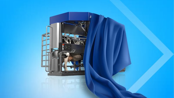 DeLaval presenta o modelo 2025 do seu robot de muxido Delaval VMS™ V300