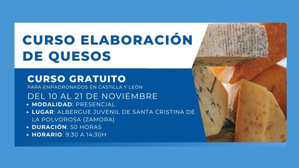 Eilza prepara un nuevo curso de elaboración de quesos