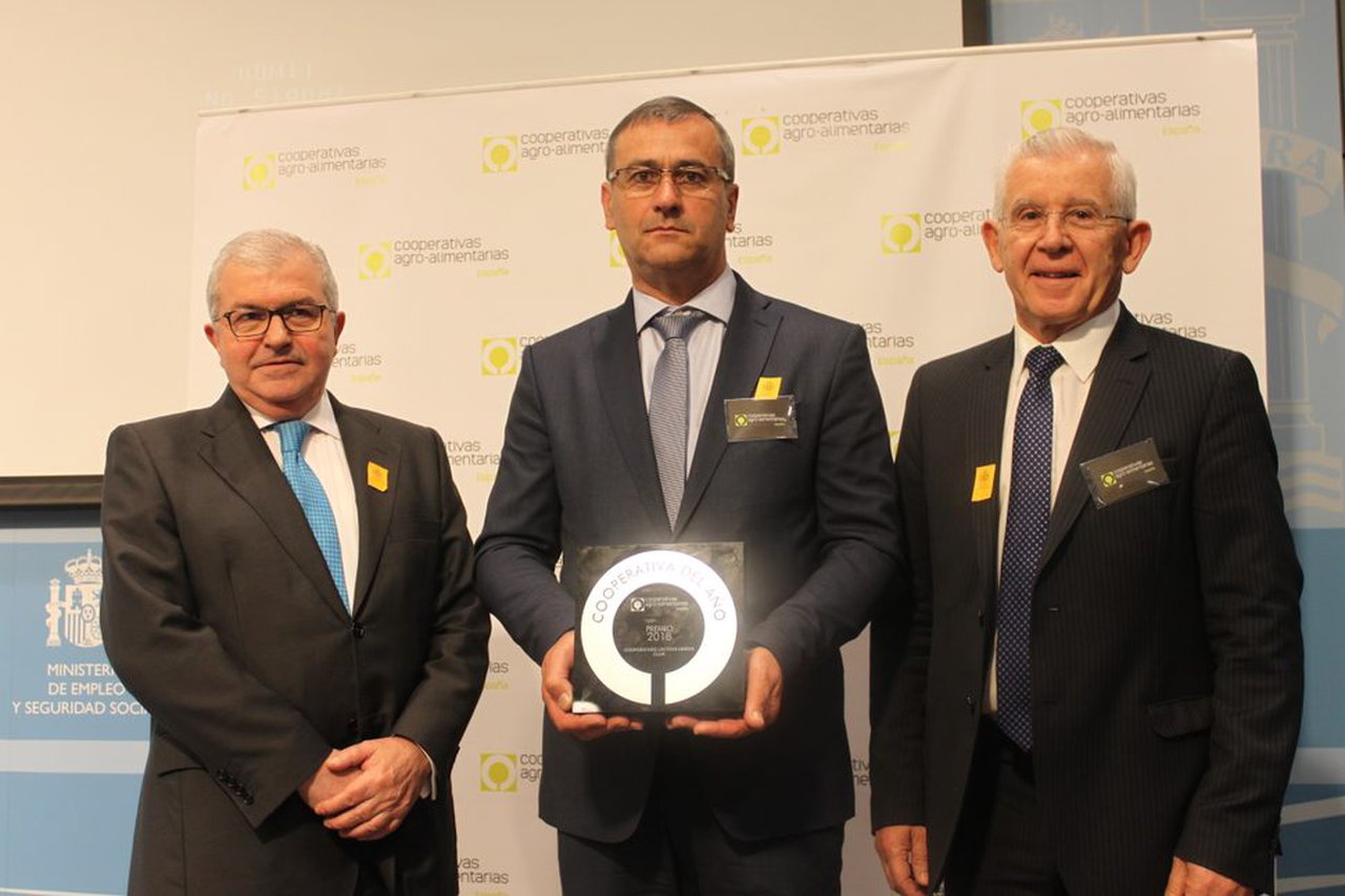 CLUN, premio Cooperativa do Ano de Cooperativas Agro-Alimentarias de España