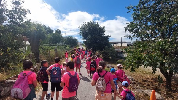 A gandería SAT O Palomar organiza unha serie de visitas para que os máis pequenos coñezan o funcionamento das granxas