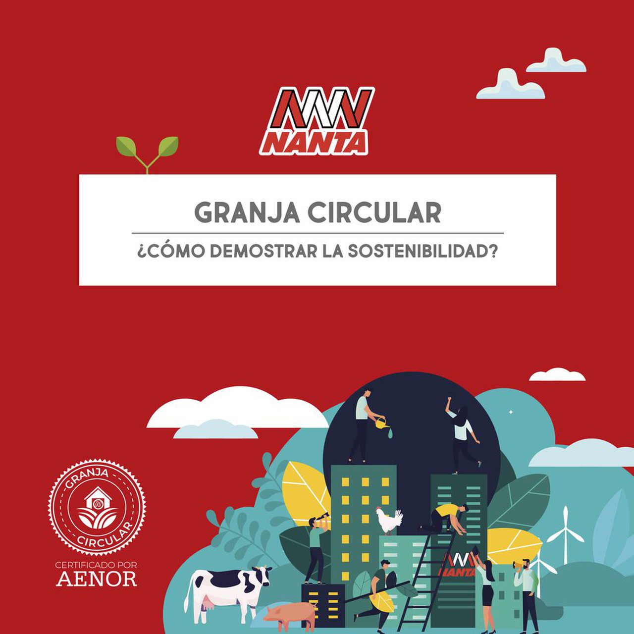 Nanta ofrece un servizo de consultoría integral a través de Granja Circular