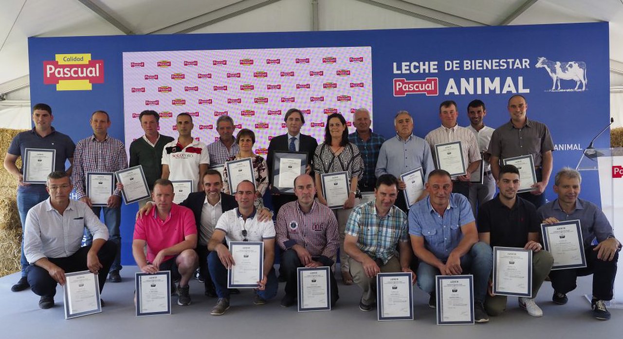 Calidad Pascual, único fabricante con todas sus granjas certificadas en bienestar animal