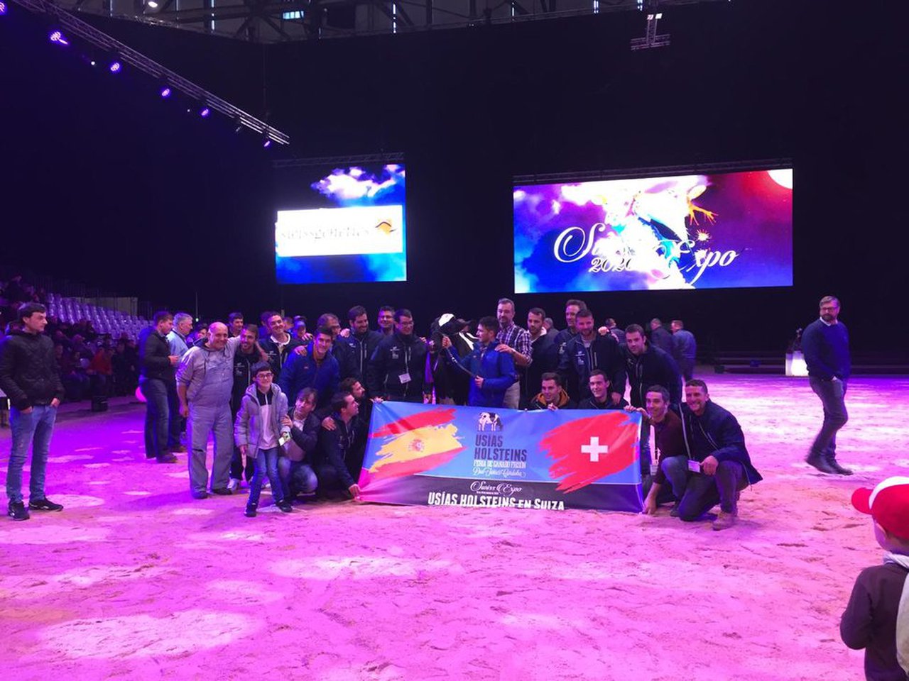 H. Tobias AM Solomon Adena, gran campiona de xovencas en Swiss Expo