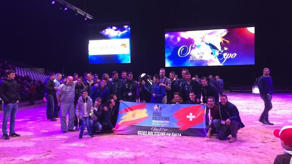 H. Tobias AM Solomon Adena, gran campiona de xovencas en Swiss Expo