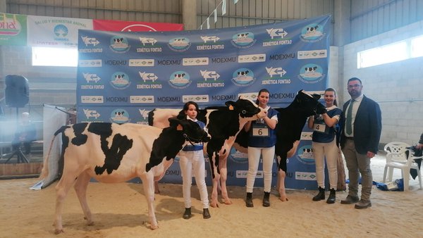 María e Andrea Otero copan o podio no concurso de manexadores da Moexmu 2024