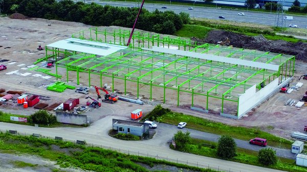 A planta de Joskin en Luxemburgo toma forma