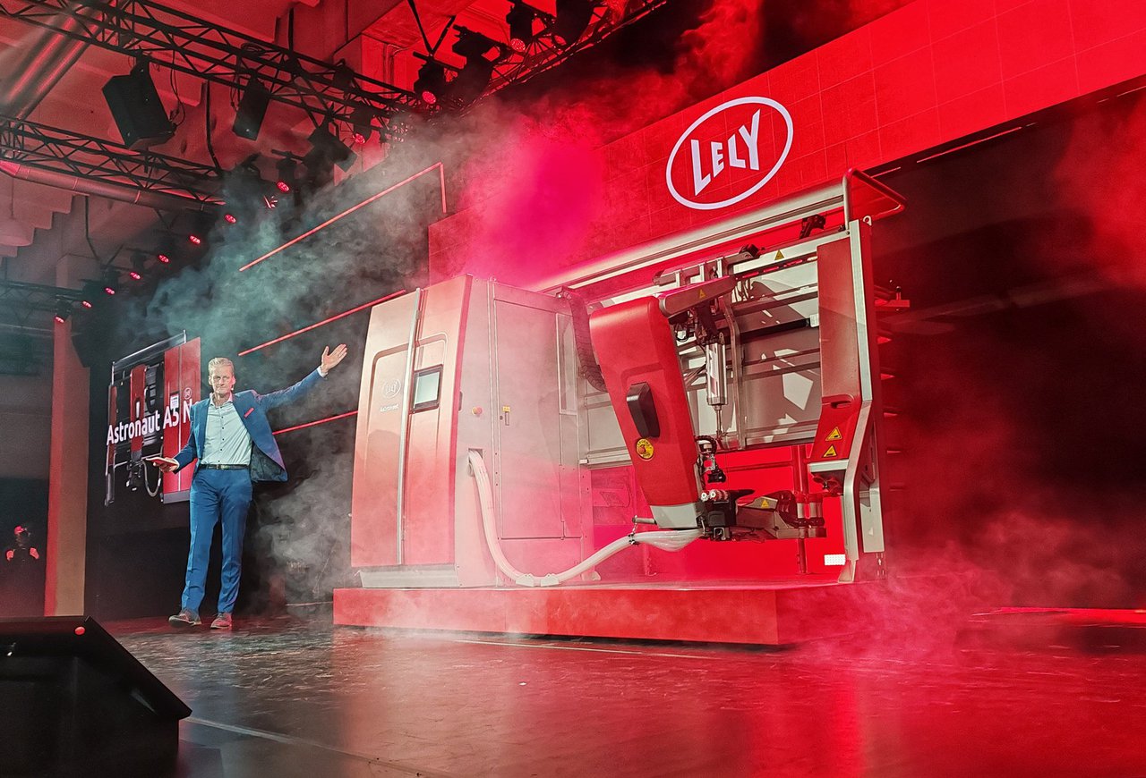 Lely presenta en los Future Farm Days el Astronaut A5 Next, el Astronaut Max y el Lely Hub