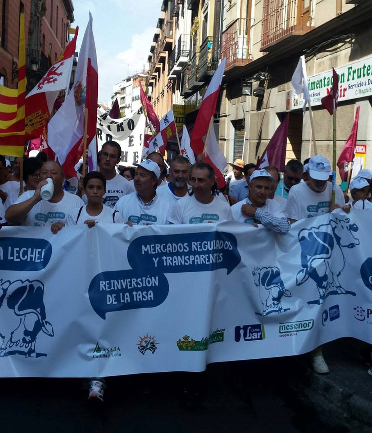 Imagen de la Marcha Blanca celebrada en 2015
