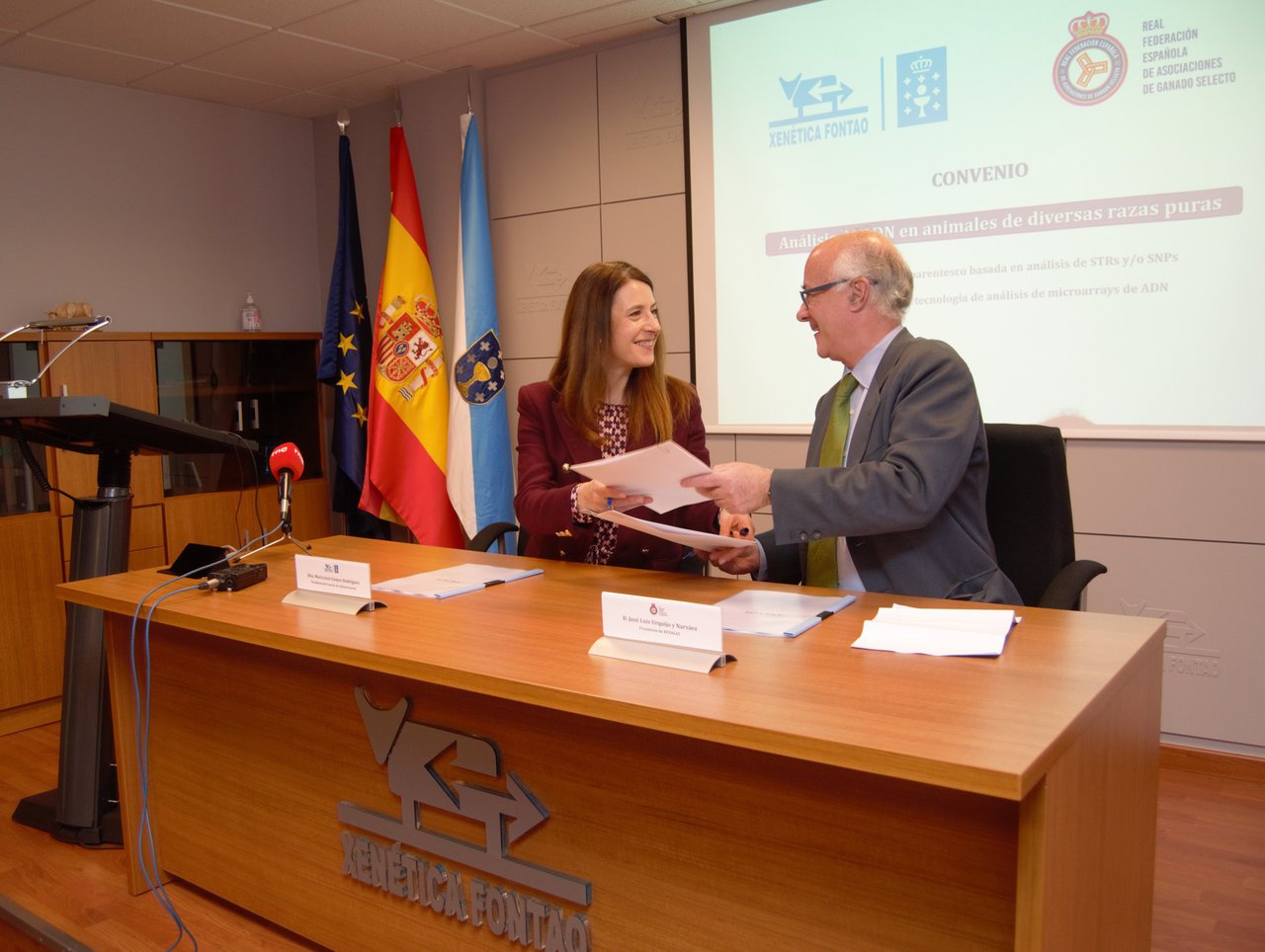 Medio Rural de Galicia refuerza su colaboración con la Federación Española de Ganado Selecto