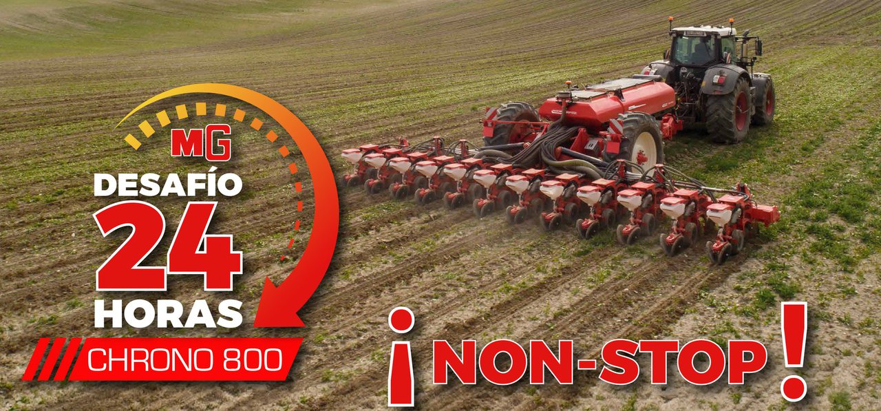 Maschio Gaspardo Ibérica presenta "O desafío MG 24 h NonStop" co influencer Guillem Gómez