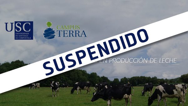 Suspendido temporalmente o Máster de Produción de Leite do Campus Terra de Lugo