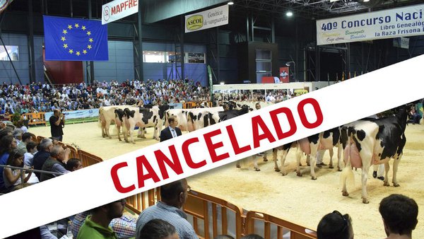 Suspendido o Concurso Nacional da Raza Frisona