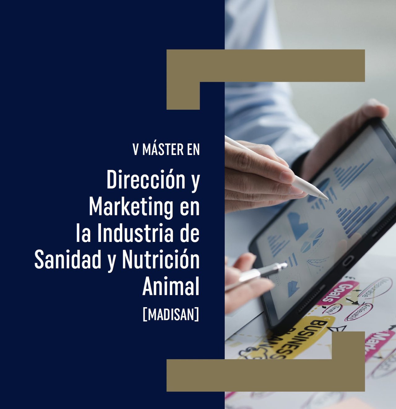 O V Máster en Dirección e Marketing na Industria de Sanidade e Nutrición Animal iniciarase en outono