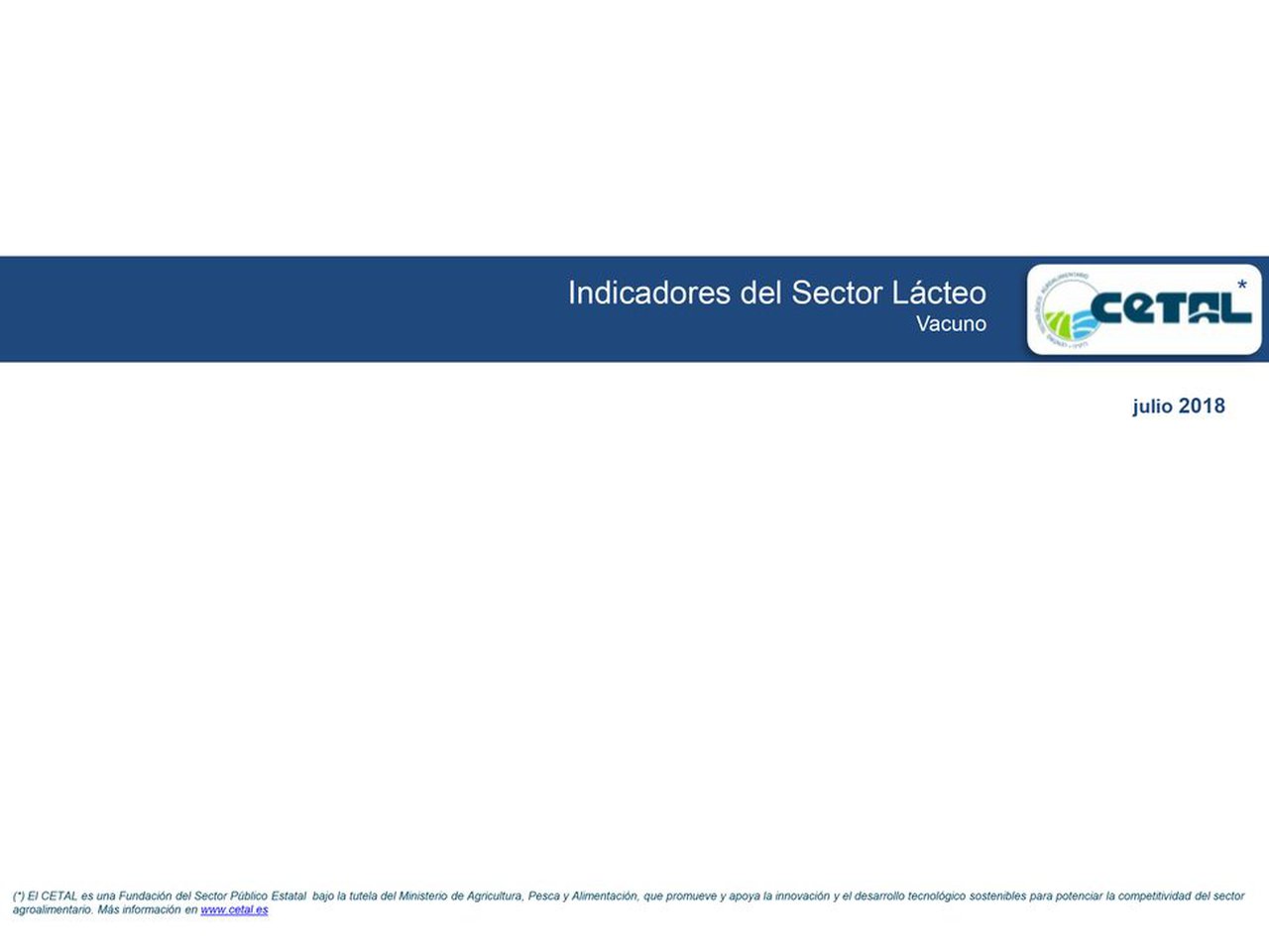 Informe Cetal. Julio 2018