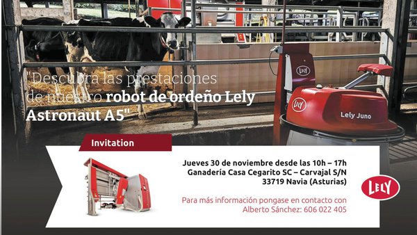 Nova xornada de Lely en Ganadería Casa Cegarito sobre o Astronaut A5