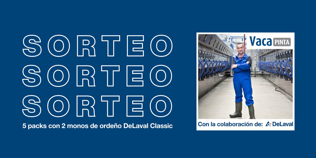 DeLaval sortea 5 packs con 2 monos de muxido DeLaval Classic!