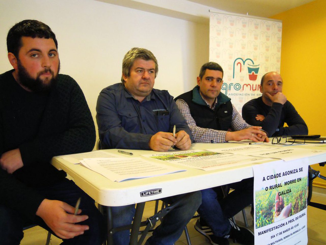 Agromuralla inicia o proceso de reclamación contra as industrias do cártel lácteo