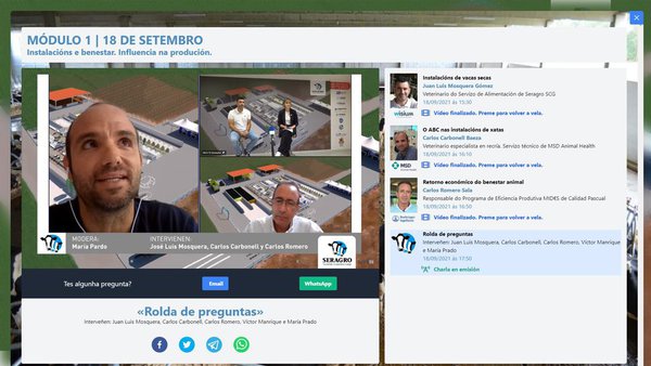 La influencia de las instalaciones y del bienestar en la producción, tema central del primer día de las XVIII Jornadas Técnicas de Seragro