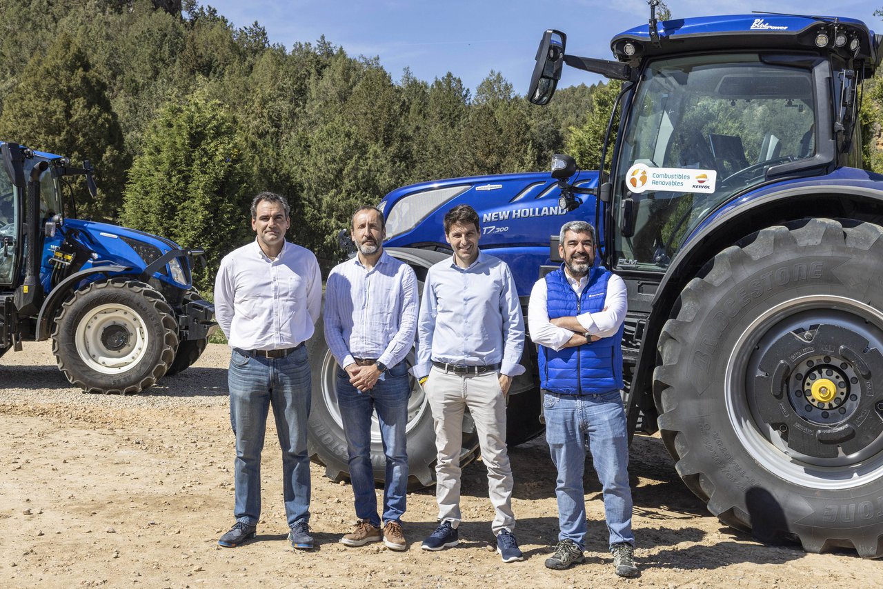 Repsol y New Holland impulsan los combustibles renovables en el sector agrícola