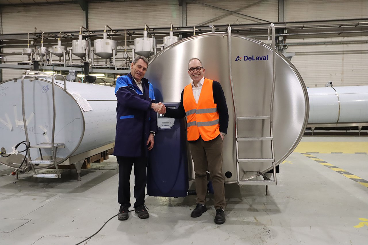 DeLaval alíase con SERAP, líder na fabricación de tanques de refrixeración de leite